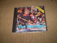 The Vikings film original soundtrack CD, Extremely rare, Mario Nascimbene