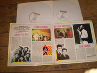 History of Rock Vol 4 Vinyl LP Album, Everlys, Sam Cooke, Chuck Berry, Gene Vincent