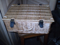 Little Willow Picnic or Sandwich Basket with straps