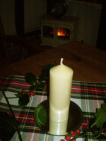 Traditional Cornish Church candle