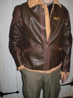 Front of Jacket showing Zip front plus 2 zipped front pockets and zipped sleeves near wrists for snug fit