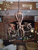 The Chandelier hanging with the emerald jewels