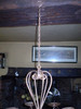 Showing the long hanging chain