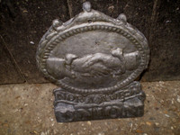 Architectural Salvage 1850 circa Norwich union Lead sign