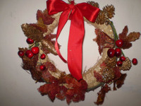 DANISH CHRISTMAS BEAUTIFULLY SCENTED CINNAMON & CLOVES WREATH DECORATION FOR YOUR HOME