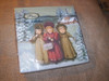 Wonderful Vintage design from Poland of Holy Children Carol Singers at Christmas