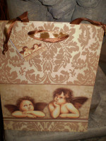 Each bag has a toning gift tag