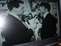 John Lennon of The Beatles speaking to compare Keith Forsyth