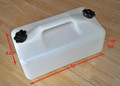Plastic Fuel Tank, 2.6 Gal.,