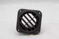 High Temperature Adjustable Grille 75+100mm (3" + 4"), black