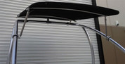 Krypt Flat Cargo Wakeboard Tower Boat Bimini Shade Cover - Mounted Above or Below Ski Tower Top
