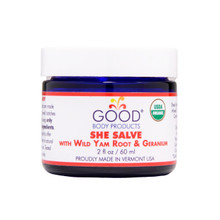 Good Body Products SHE SALVE with Wild Yam Root & Geranium