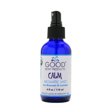 Good Body Products Organic CALM Aromatic Mist with Rosemary & Lavender
