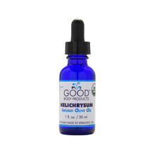 Good Body Products Organic HELICHRYSUM-infused Olive Oil
