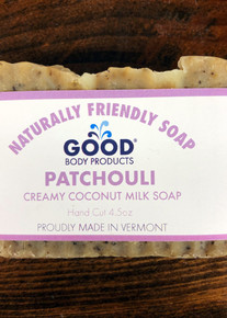 Naturally Friendly PATCHOULI Coconut Milk Soap