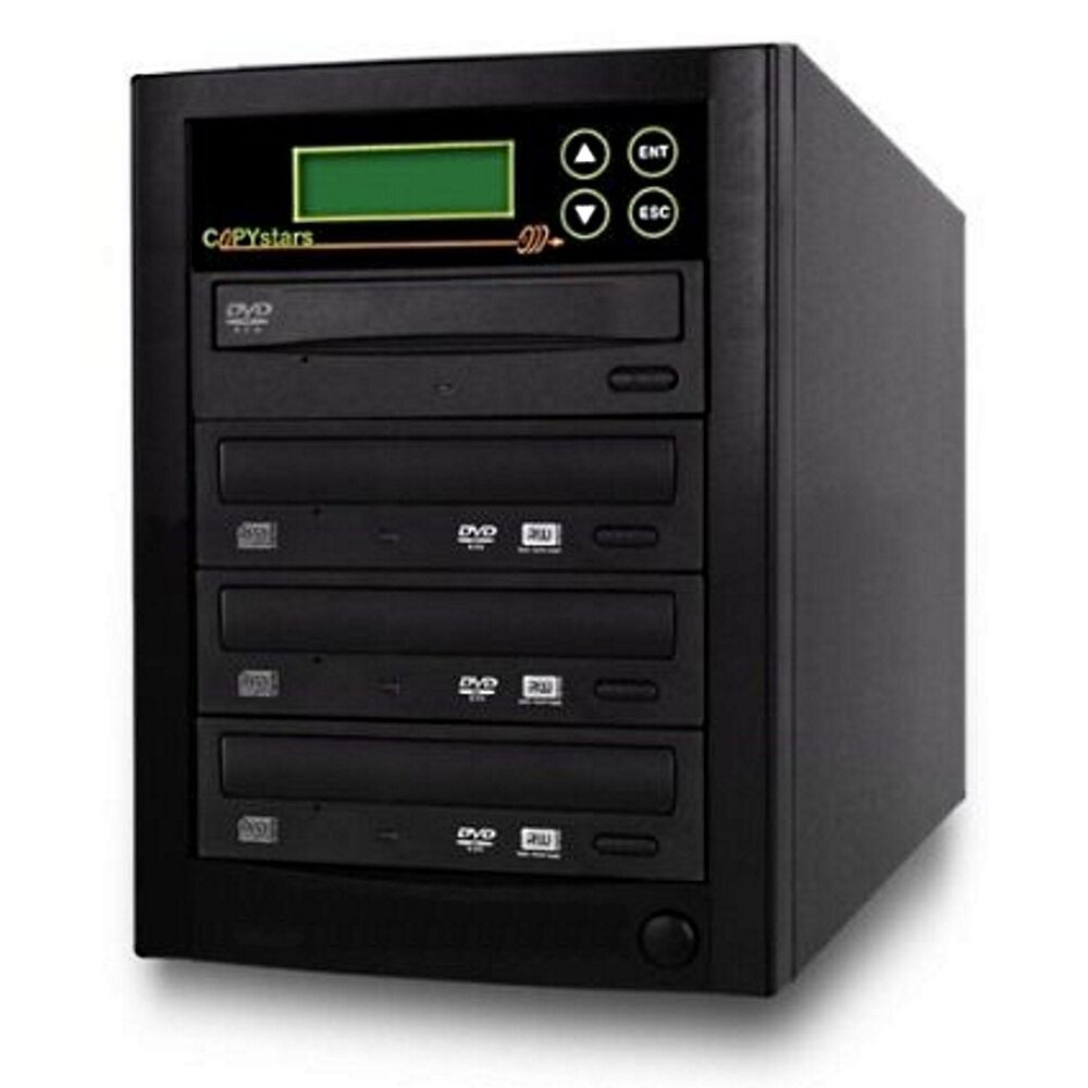 Copystars CD Dvd Duplicator 1- 3 target 24x smart Asus/LG burner 128mb  buffered