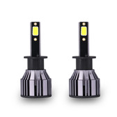 SenQ Auto LED Headlights Internal Drive H1 Socket type 60W COB Chip 2pcs set 