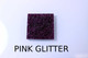 Pink Glitter Acrylic