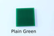 Plain Green Acrylic
