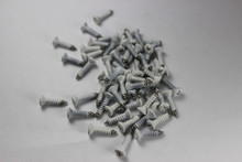 Corrosion Resistant White Powdercoated Pickguard Screws (qty 25)