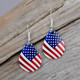 AMERICAN FLAG
STERLING EAR WIRES