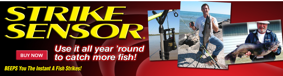 Strike Sensor fish alert system. Beeps you the instant a fish