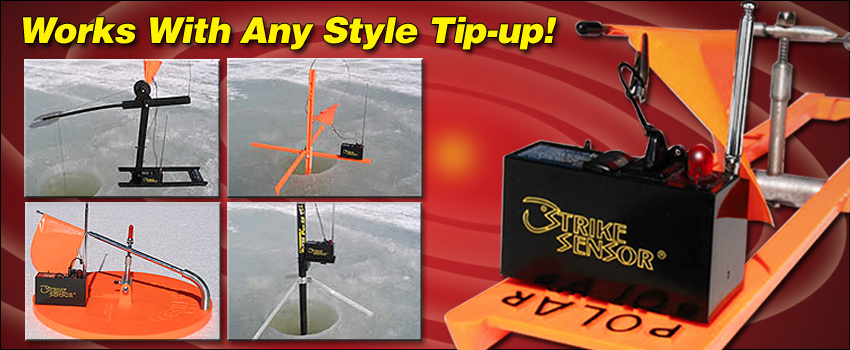 Ice Fishing - Angling - Remote Paging - Transmitter - Strike Sensor