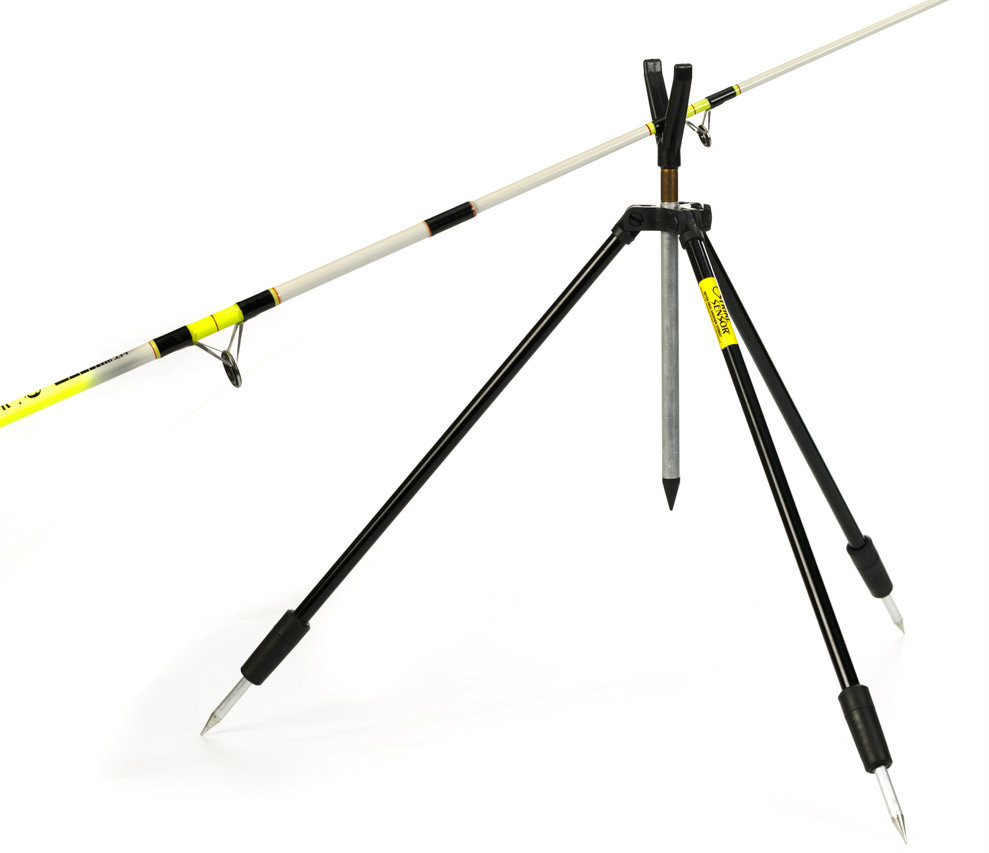 aluminum telescopic beach fishing tripod rod rest stand AOWINHIT Tripod, Universal Fishing Rod Holder : Sports & Outdoors Aluminum Alloy Telescopic 5 /