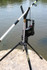 Shown with optional Strike Sensor Line Minder™, the tripod is the ultimate setup for shore fishing, bank fishing or fishing from docks, piers and jetties.
