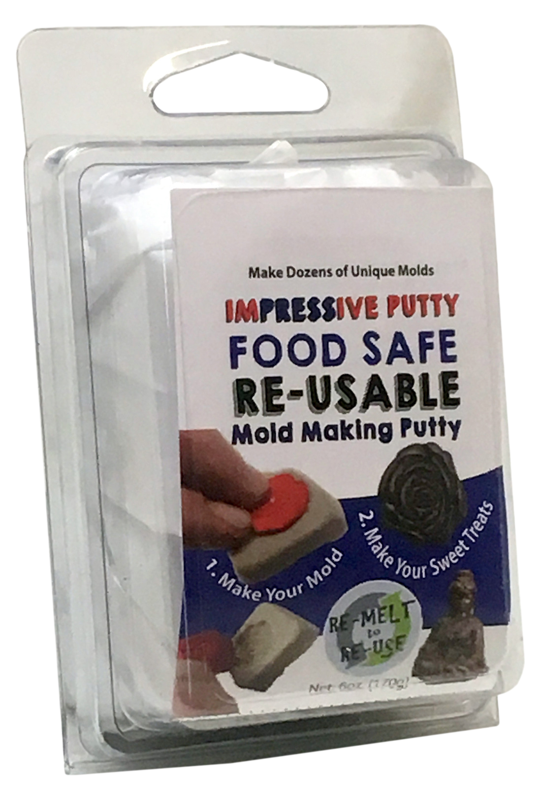 How Big of a Mold Can I Make with the ImPRESSive Reusable Molding Putty