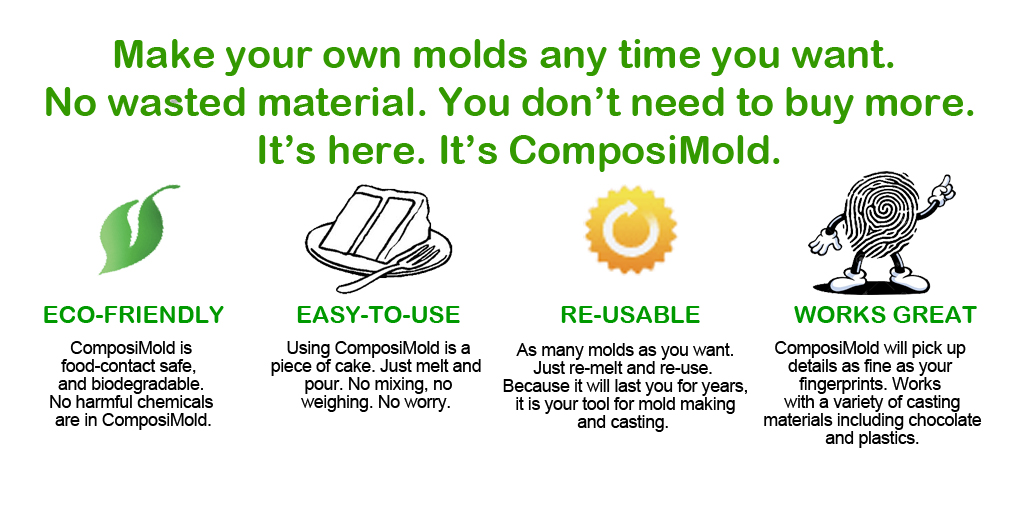 why-choose-composimold-for-mold-making? Re-usable, Simple, Good for Environment, Economical