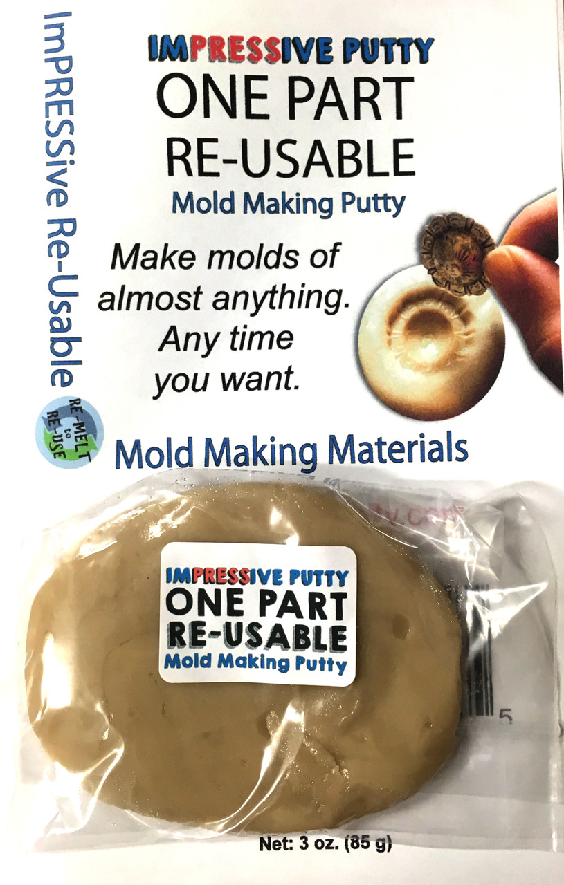Details about   1Lb Food Safe ImPRESSive Reusable Molding Putty 
