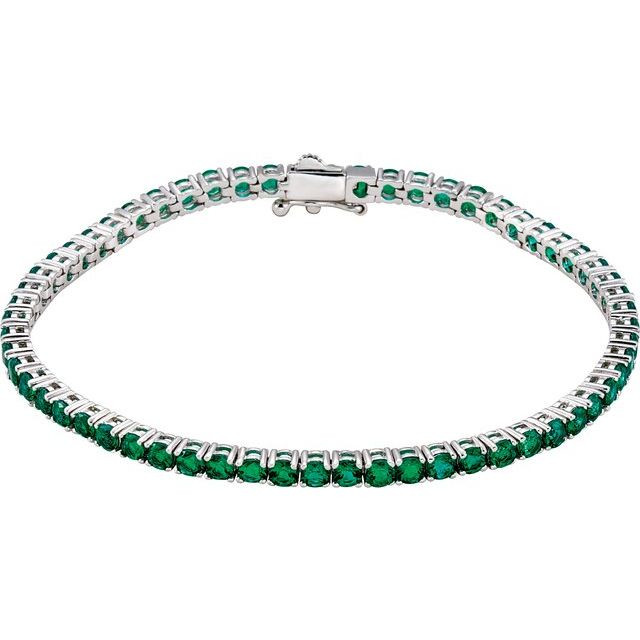 Seriously! 18+ Reasons for Emerald Tennis Bracelet Gold! Diamond
