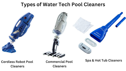 Different Types of Water Tech Pool Cleaners
