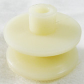 AQUA PRODUCTS | LARGE ROLLER (White, Plastic) - Suports the Drive Track, instals on Body’s Pin Suport | 3700