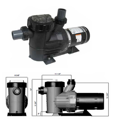 ASTRAL | TWO SPEED UP-RATED PUMPS | IGP2010D