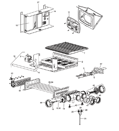 JANDY | REAR PANEL ASSY, 125 | R0482301