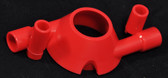 AQUA PRODUCTS | IMPELLER HOUSING (Red) - Just the housing - Tap onto the suport shafts on Pump Motor | 6028