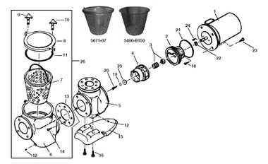 PENTAIR | MOTOR 15 HP 3 PH (P22380) | 071361