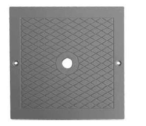 CUSTOM MOLDED PRODUCTS | SQUARE SKIMMER COVER, BLACK | 25538-004-000