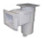 HAYWARD | WHITE, 1 1/2” FPT, SQUARE LID | SP10841