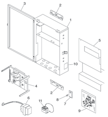 JANDY | DOOR, SUB PANEL POWER CENTER, RS | R0561800