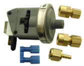 LEN GORDON | PRESSURE SWITCH, 1/8" NPT, WITH 3/16" AND 1/4" COMPRESSION FITTING | 800140-0