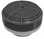 CUSTOM MOLDED PRODUCTS | 6" SUCTION COVER ONLY, BLACK | 25215-004-003