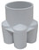 WATERWAY | 2" SLIP, (5) ¾" SLIP PORTS | 672-4400