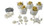 A & A MANUFACTURING | COMPLETE REPAIR KIT INCLUDES KEYS 8, 9, 10, 112, 12, 13, & 15 | 521201