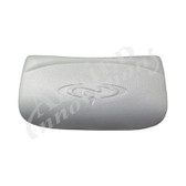 Pillow, Dimension One, Curved, w/ Logo, Silver