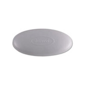 Pillow Insert, Jacuzzi, Oval, 9" x 4-1/2", Silver