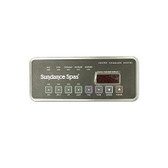 Spaside Control, Sundance 700/750, 8-Button, LED, Pump1-Pump2-Blower