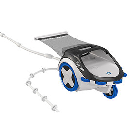 Goby Pressure Side W3TVP500C Pool Cleaner with Back-Up Valve Gray/White